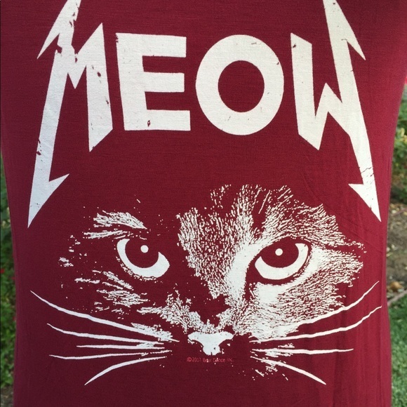 Meow cat tank top NWT - Picture 2 of 3